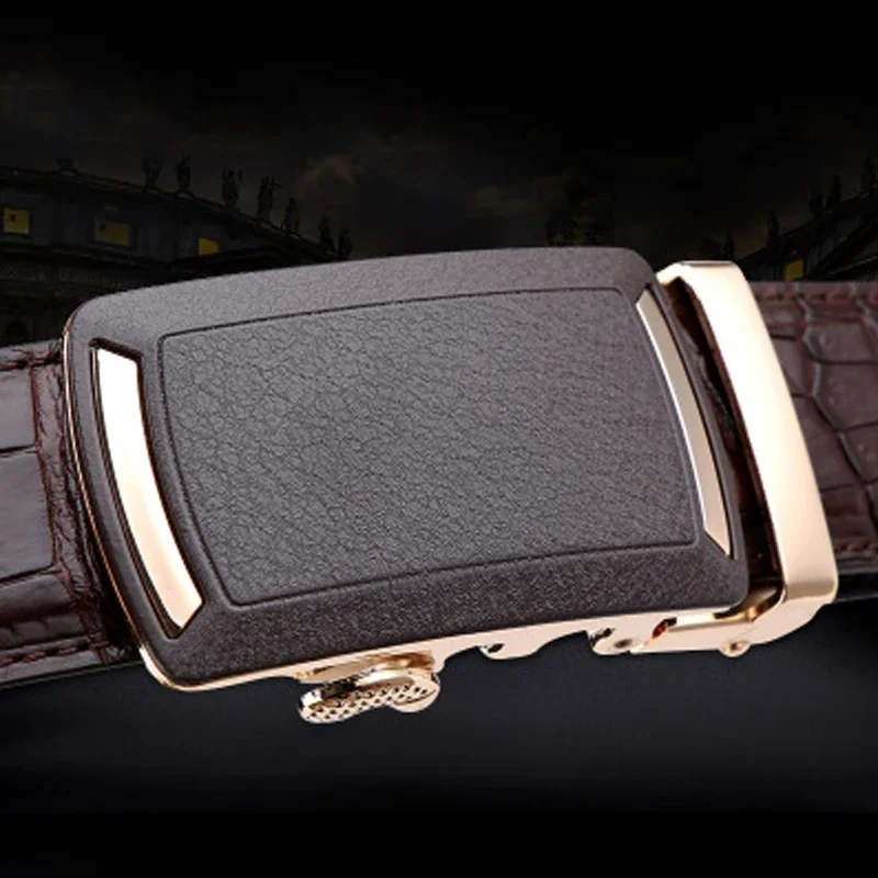 linshe new crocodile belt contracted - Image 4