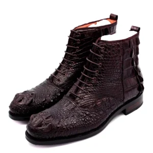 hulangzhishi men boots Pure manual Short boots male shoes