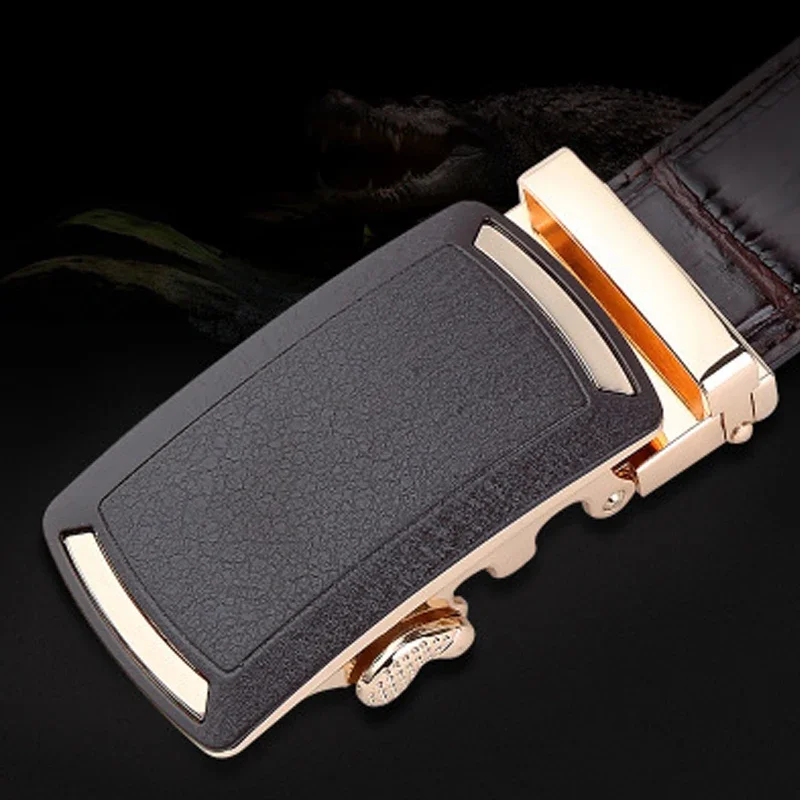 linshe new crocodile belt contracted - Image 5